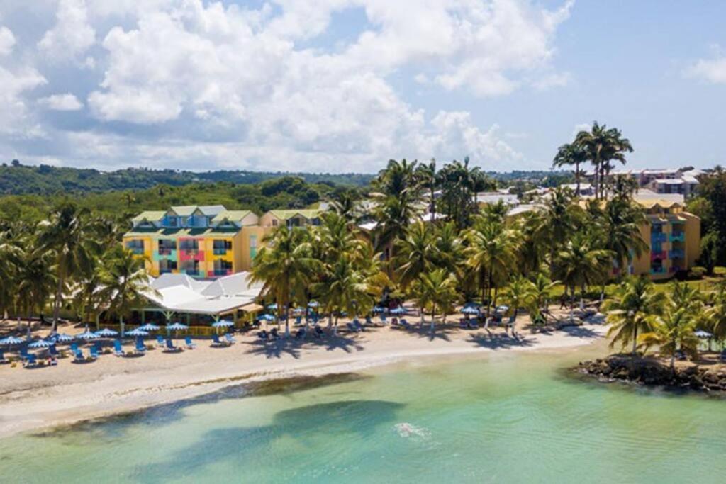 Blue Lagoon Appart En Residence Acces Plage Le Gosier  Exteriér fotografie